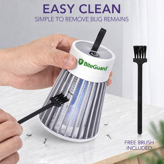BiteGuard UV Mosquito Killer Lamp for Home | Silent and Chemical Free Mosquito Zapper